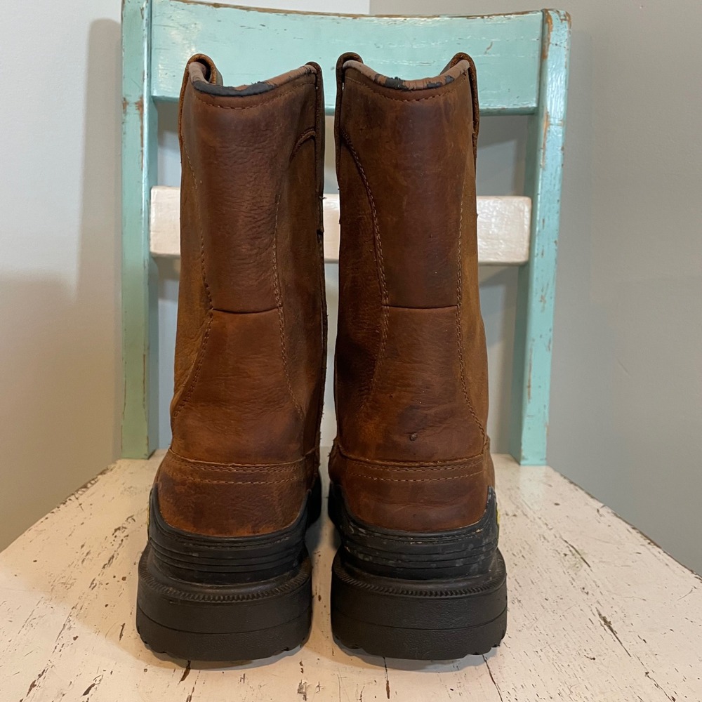 Herman Survivors Men's Waterproof‎ Steel Toe Oil Slip Resistant Work Boots Sz 10 - Picture 6 of 10